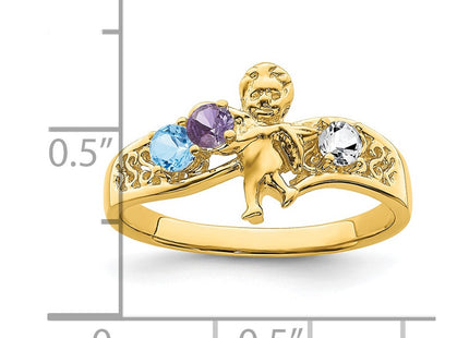 14k Yellow Gold Rings Style XMR18 - Classique Jewelry Inc.