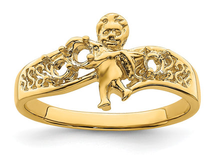 14k Yellow Gold Rings Style XMR18 - Classique Jewelry Inc.