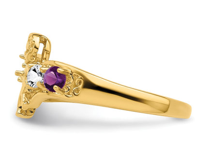 14k Yellow Gold Rings Style XMR18 - Classique Jewelry Inc.