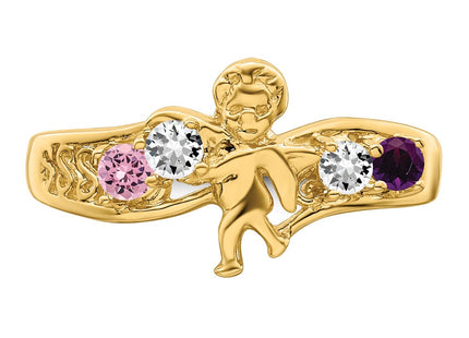 14k Yellow Gold Rings Style XMR18 - Classique Jewelry Inc.