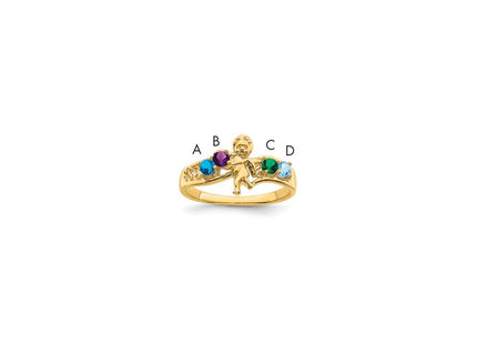 14k Yellow Gold Rings Style XMR18 - Classique Jewelry Inc.