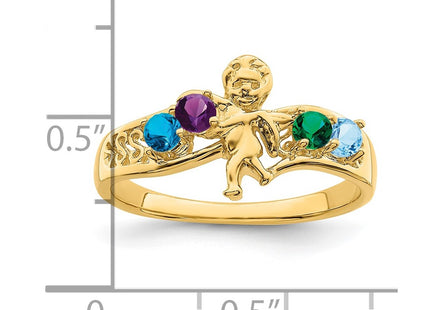 14k Yellow Gold Rings Style XMR18 - Classique Jewelry Inc.