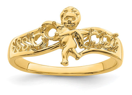 14k Yellow Gold Rings Style XMR18 - Classique Jewelry Inc.
