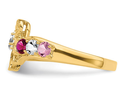 14k Yellow Gold Rings Style XMR18 - Classique Jewelry Inc.