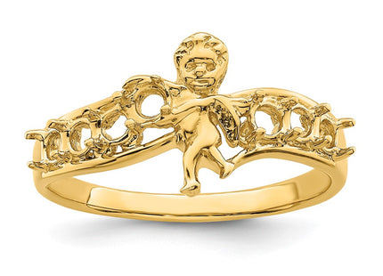 14k Yellow Gold Rings Style XMR18 - Classique Jewelry Inc.