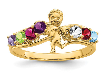 14k Yellow Gold Rings Style XMR18 - Classique Jewelry Inc.