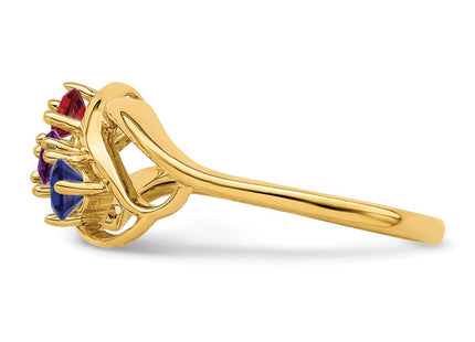 14k Yellow Gold Rings Style XMR1 - Classique Jewelry Inc.