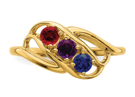 14k Yellow Gold Rings Style XMR1 - Classique Jewelry Inc.