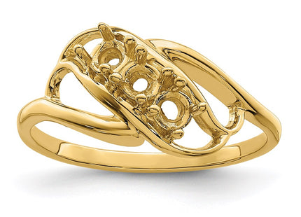 14k Yellow Gold Rings Style XMR1 - Classique Jewelry Inc.