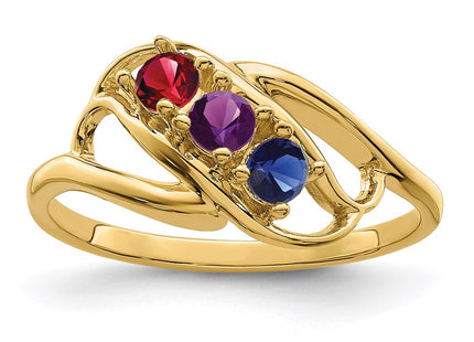 14k Yellow Gold Rings Style XMR1 - Classique Jewelry Inc.