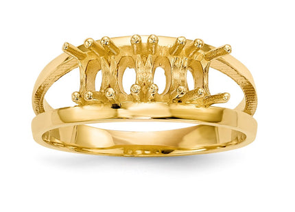 14k Yellow Gold Rings Style XMR2 - Classique Jewelry Inc.