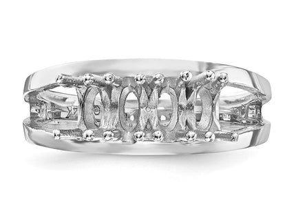 14k White Gold Rings Style XMR2 - Classique Jewelry Inc.
