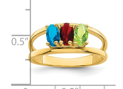 14k Yellow Gold Rings Style XMR2 - Classique Jewelry Inc.