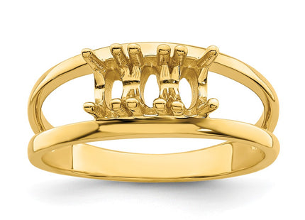 14k Yellow Gold Rings Style XMR2 - Classique Jewelry Inc.