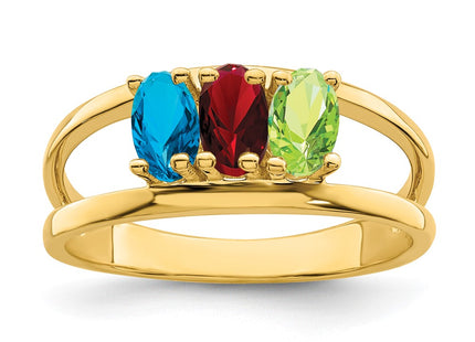 14k Yellow Gold Rings Style XMR2 - Classique Jewelry Inc.