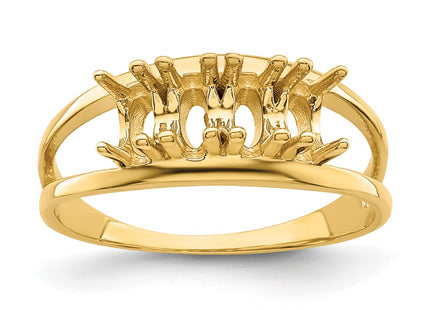 14k Yellow Gold Rings Style XMR2 - Classique Jewelry Inc.