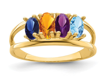 14k Yellow Gold Rings Style XMR2 - Classique Jewelry Inc.