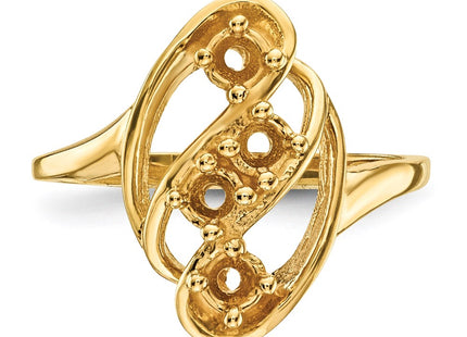 14k Yellow Gold Rings Style XMR3 - Classique Jewelry Inc.
