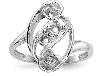 14k White Gold Rings Style XMR3 - Classique Jewelry Inc.