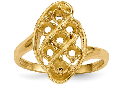 14k Yellow Gold Rings Style XMR3 - Classique Jewelry Inc.