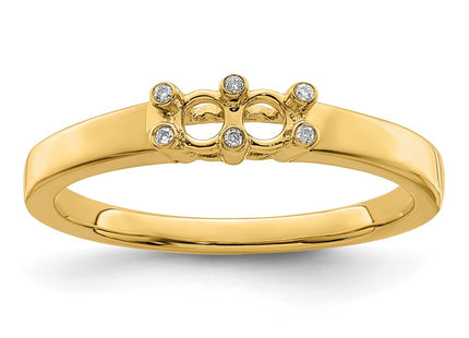 14k Yellow Gold Rings Style XMR31 - Classique Jewelry Inc.