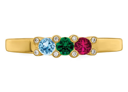 14k Yellow Gold Rings Style XMR31 - Classique Jewelry Inc.