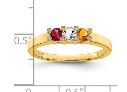 14k Yellow Gold Rings Style XMR31 - Classique Jewelry Inc.