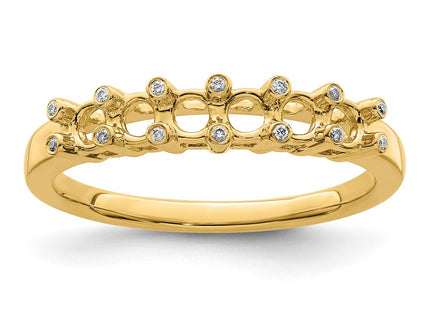 14k Yellow Gold Rings Style XMR31 - Classique Jewelry Inc.