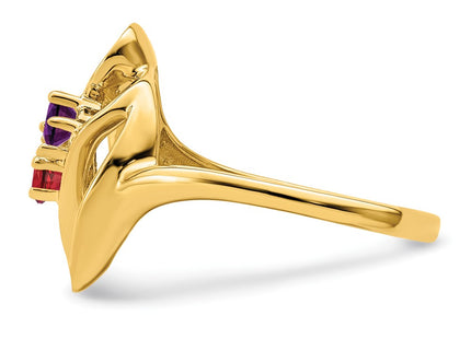 14k Yellow Gold Rings Style XMR3 - Classique Jewelry Inc.