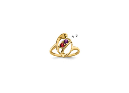 14k Yellow Gold Rings Style XMR3 - Classique Jewelry Inc.