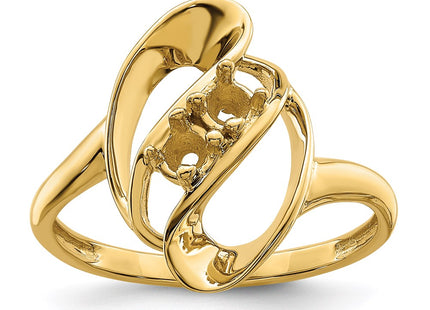 14k Yellow Gold Rings Style XMR3 - Classique Jewelry Inc.