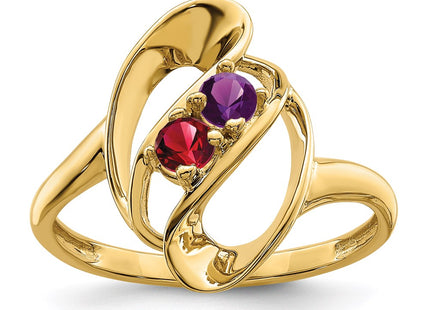14k Yellow Gold Rings Style XMR3 - Classique Jewelry Inc.