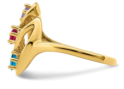 14k Yellow Gold Rings Style XMR3 - Classique Jewelry Inc.