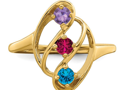 14k Yellow Gold Rings Style XMR3 - Classique Jewelry Inc.