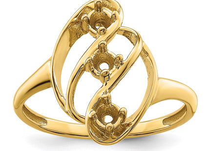14k Yellow Gold Rings Style XMR3 - Classique Jewelry Inc.