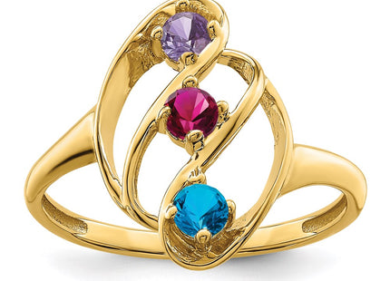 14k Yellow Gold Rings Style XMR3 - Classique Jewelry Inc.