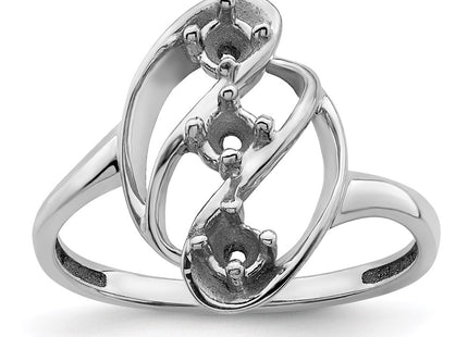 14k White Gold Rings Style XMR3 - Classique Jewelry Inc.