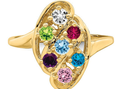 14k Yellow Gold Rings Style XMR3 - Classique Jewelry Inc.