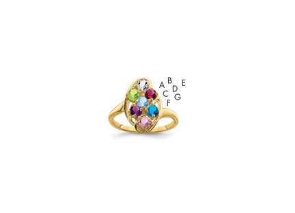14k Yellow Gold Rings Style XMR3 - Classique Jewelry Inc.