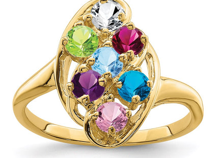 14k Yellow Gold Rings Style XMR3 - Classique Jewelry Inc.