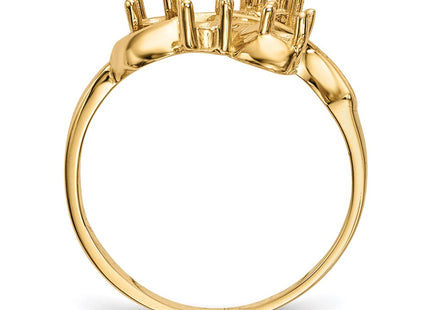 14k Yellow Gold Rings Style XMR4 - Classique Jewelry Inc.