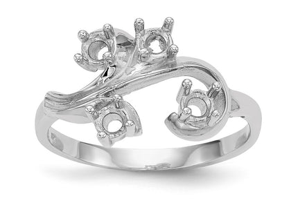 14k White Gold Rings Style XMR4 - Classique Jewelry Inc.