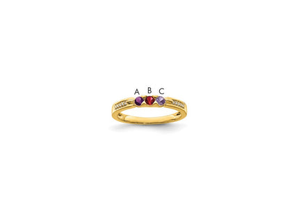 14k Yellow Gold Rings Style XMR43 - Classique Jewelry Inc.