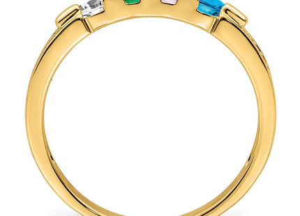 14k Yellow Gold Rings Style XMR43 - Classique Jewelry Inc.