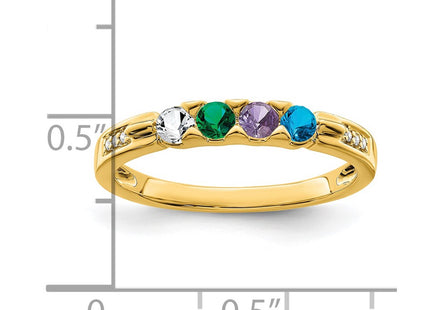 14k Yellow Gold Rings Style XMR43 - Classique Jewelry Inc.