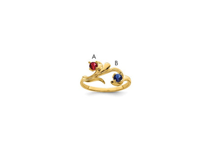 14k Yellow Gold Rings Style XMR4 - Classique Jewelry Inc.