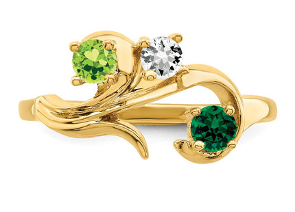14k Yellow Gold Rings Style XMR4 - Classique Jewelry Inc.