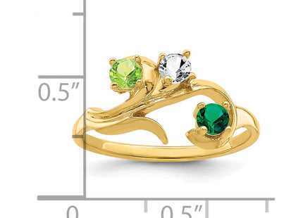 14k Yellow Gold Rings Style XMR4 - Classique Jewelry Inc.