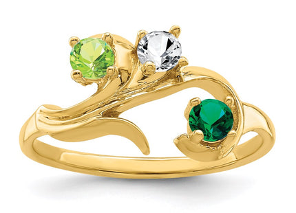 14k Yellow Gold Rings Style XMR4 - Classique Jewelry Inc.