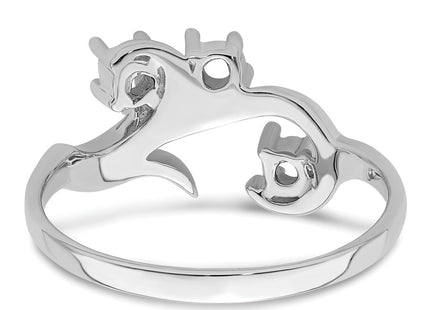 14k White Gold Rings Style XMR4 - Classique Jewelry Inc.
